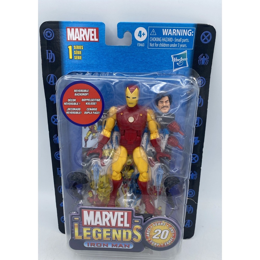 Marvel Legends 20th Anniversary Series 1 Iron Man 6-inch Action Figure Open BOX